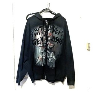 Don't Open Dead Inside Walking Dead Hoodie